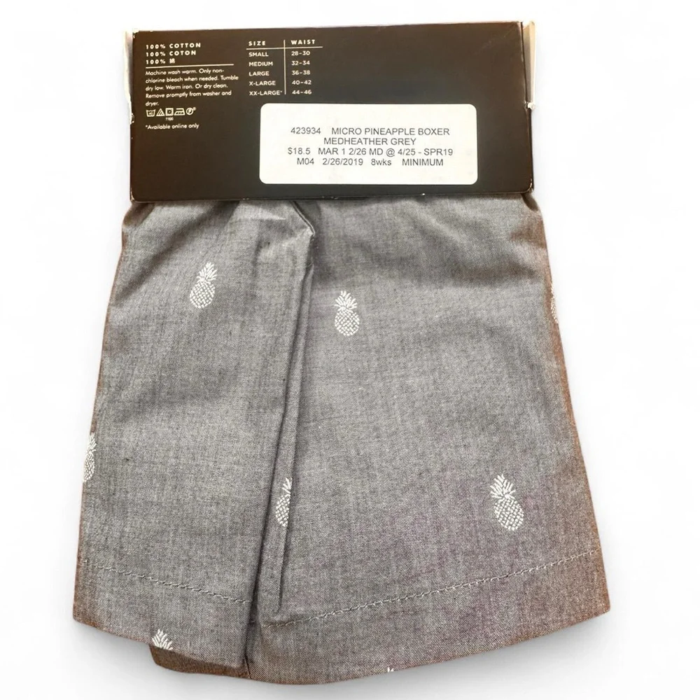 Banana Republic Men’s 078 Wash Boxer‎ Shorts Size Small